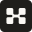 Favicon, Ivory mark on a Charcoal tile